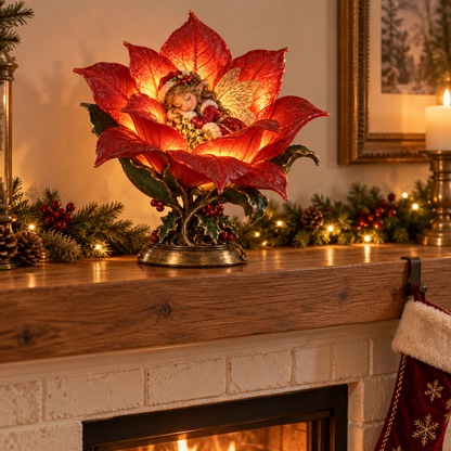 ✨🌺Christmas in Bloom – Lighted Fairy & Flower Cottage Collection