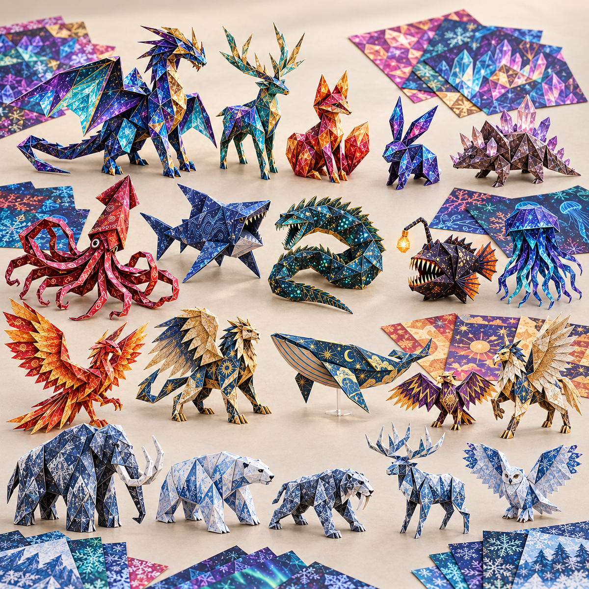 🎁DIY Fantasy Paper—💕Step-by-Step Guide Included