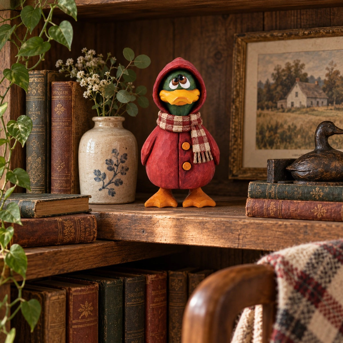 🔥😍Whimsical Duck Accent — A Rustic Touch of Country Charm