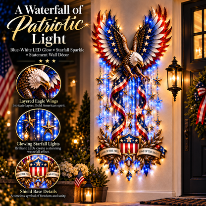 🦅American Glory Cascade - 🏠Let Freedom Light Your Home