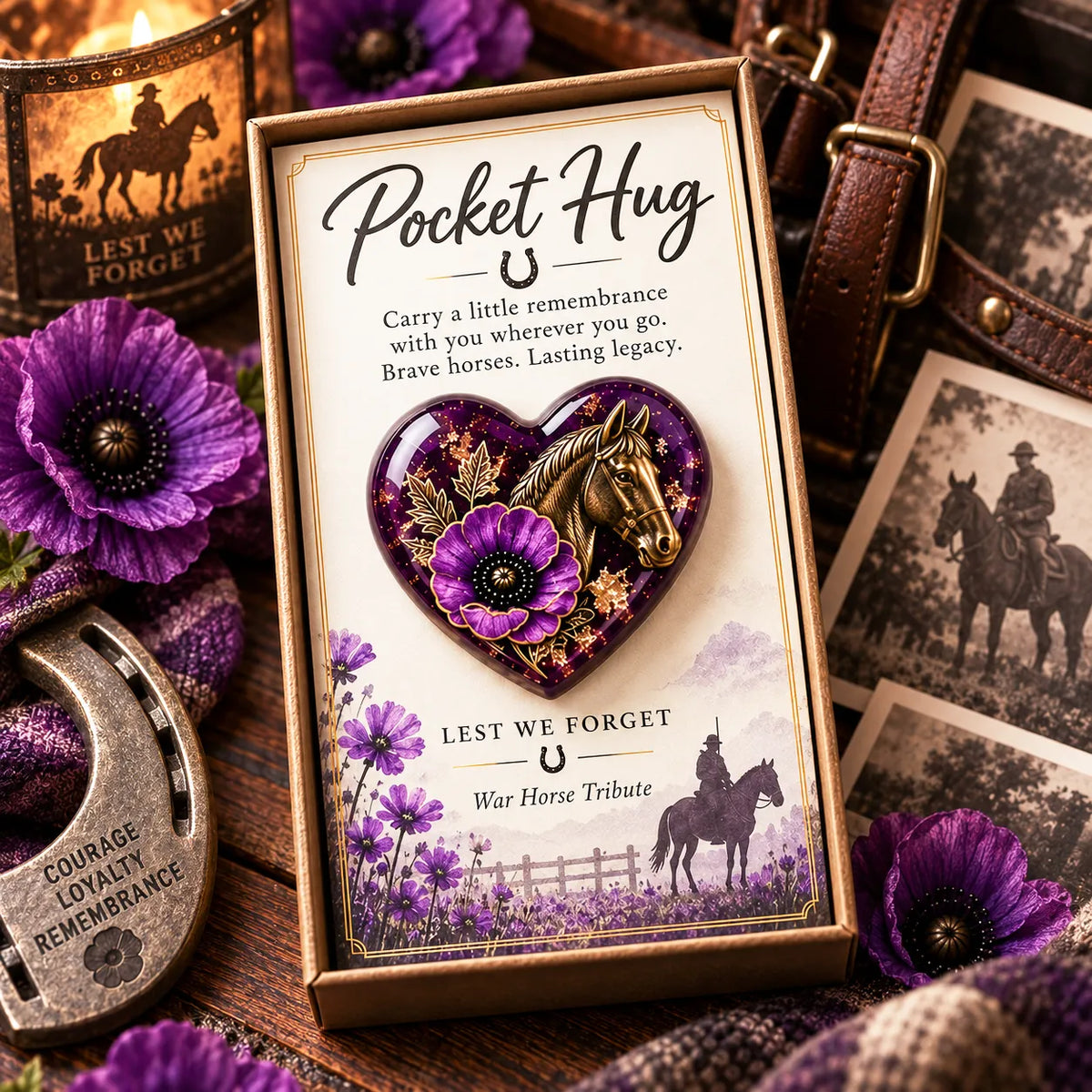 🔥😍Pocket Heart Keepsake | Carry Love & Memories Close❤️🌺