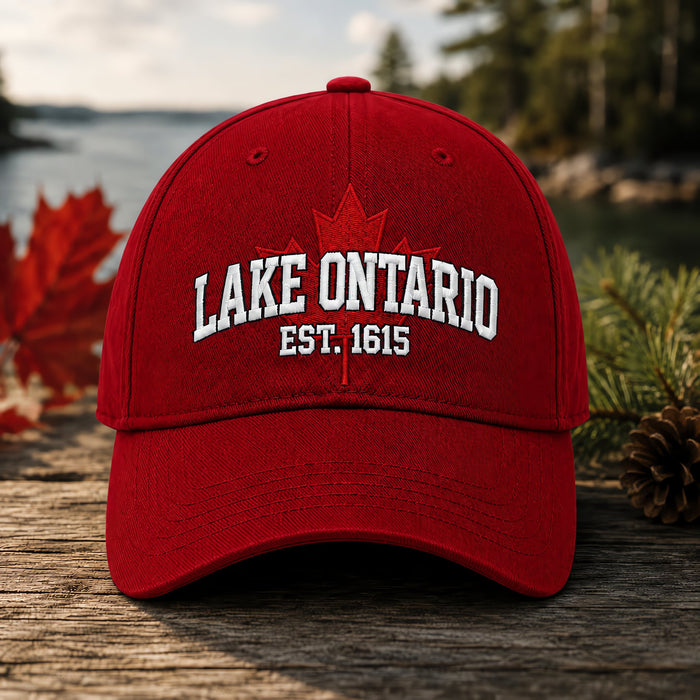 Canadian Red Lake Ontario Heritage Cap