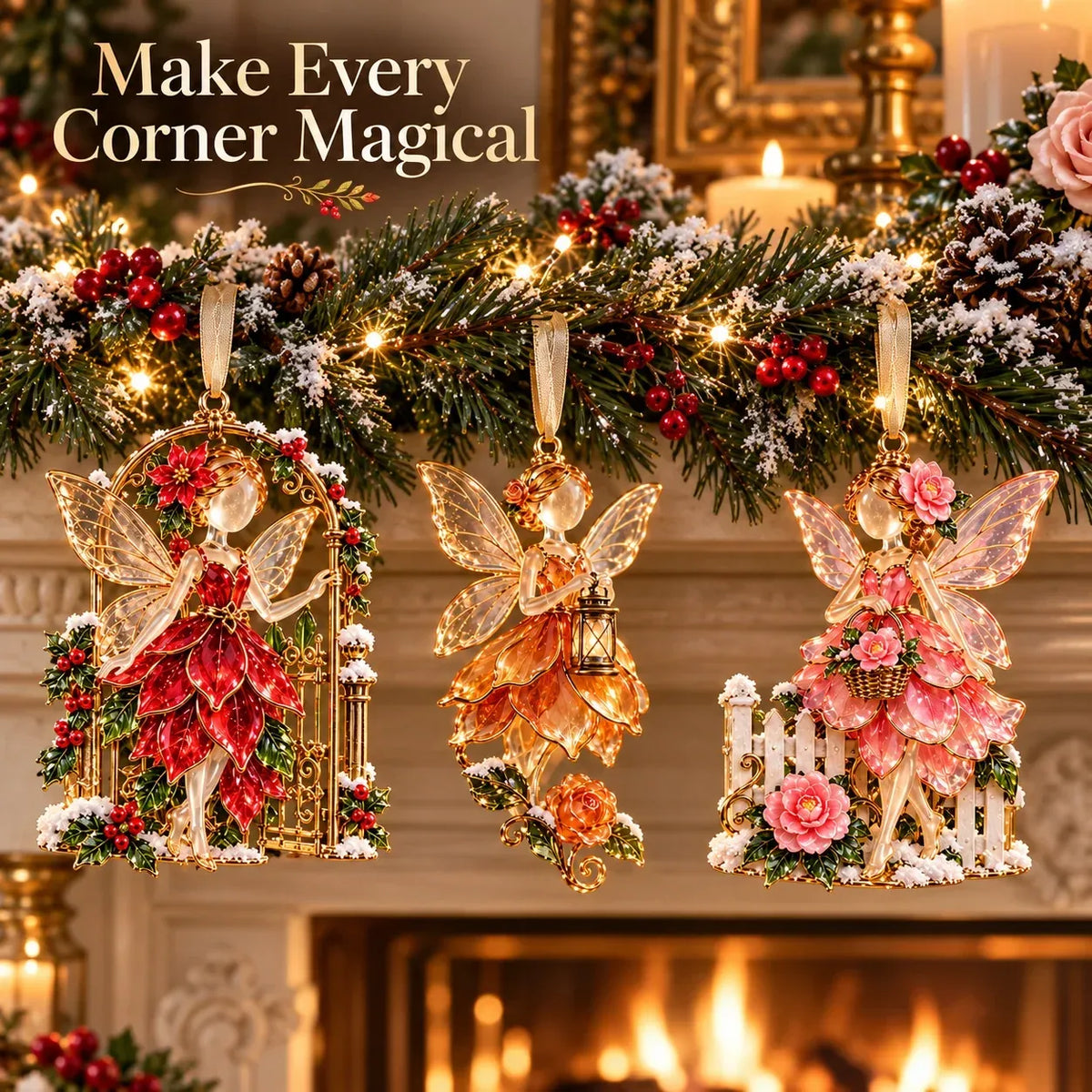🧚✨Vinterhage – A Charming Collection of 6 Holiday Garden Scenes