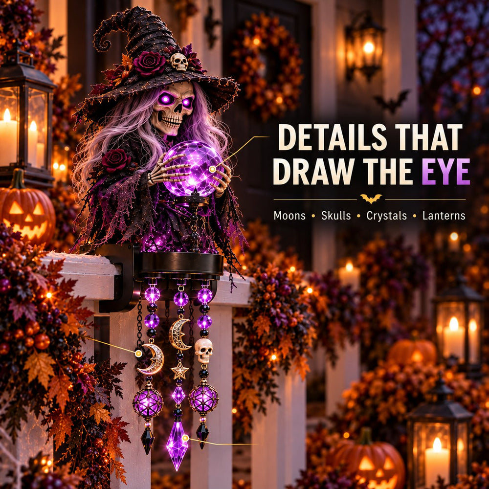 Customer Halloween railing decoration