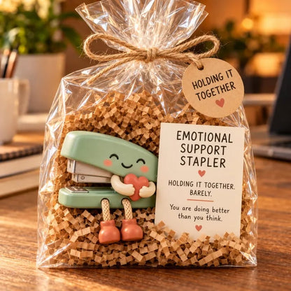 🔥😍Tiny Desk Friends, Big Encouragement🎁Fun Coworker Gift Set