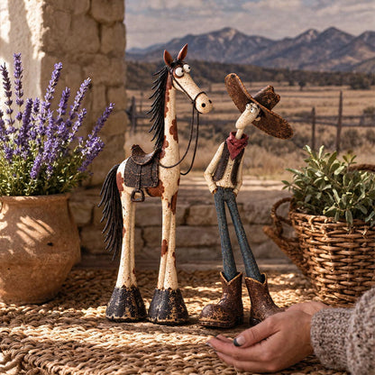 🔥LAST DAY 49% OFF | Nestmiro®Handmade🤠 Just a Cowboy & His Trusty Ol’ Horse 🐴