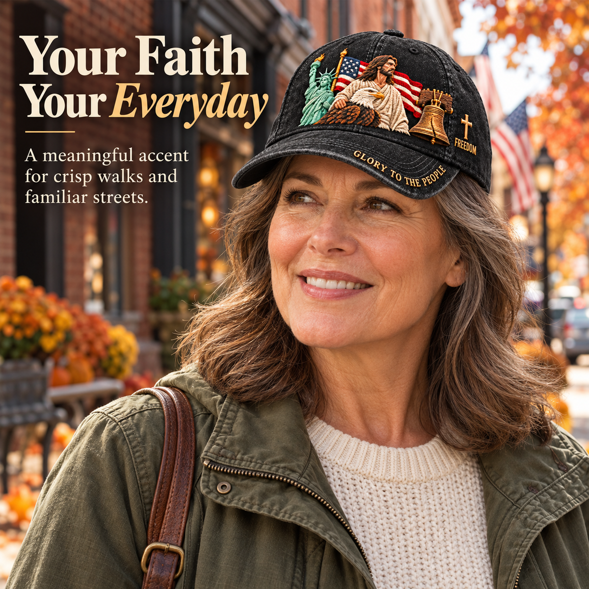 ✝️Faith & Freedom – 2027 Nestmiro®American Heritage Embroidered Cap 🧢