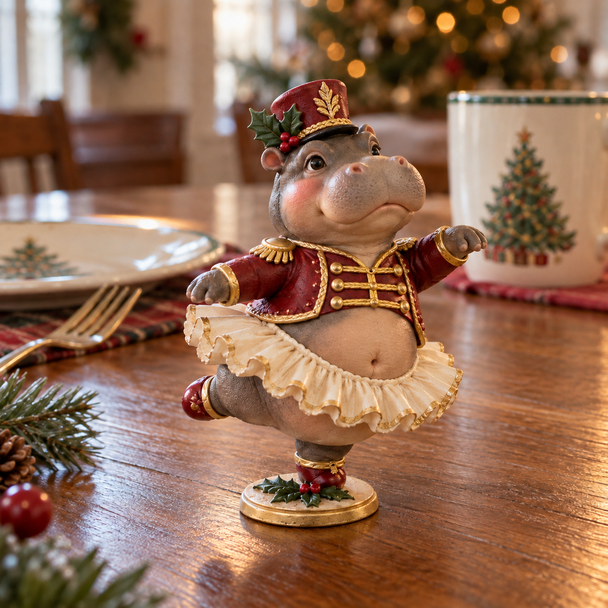 🔥🦛Merry Little Troublemakers – Christmas Hippo Collection
