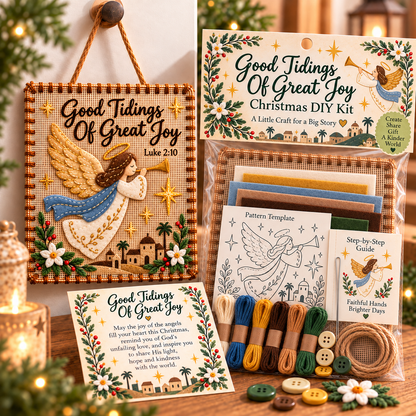 ✝️ Christmas Faith Fabric Weaving Kit