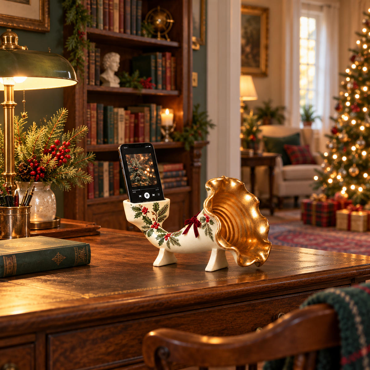 Christmas Carol Horn Phone Amplifier