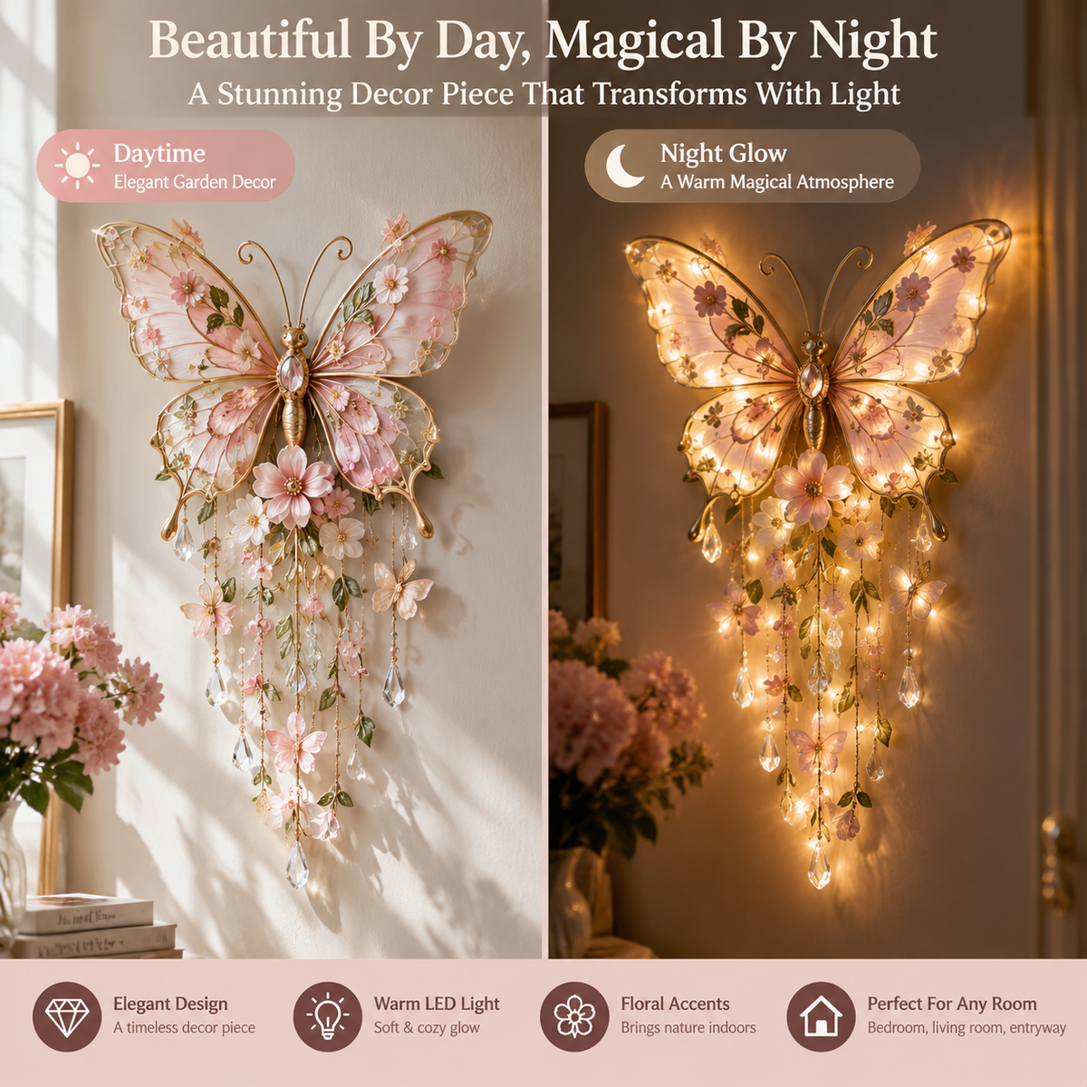 🔥😍Enchanted Butterfly Garden Glow🦋