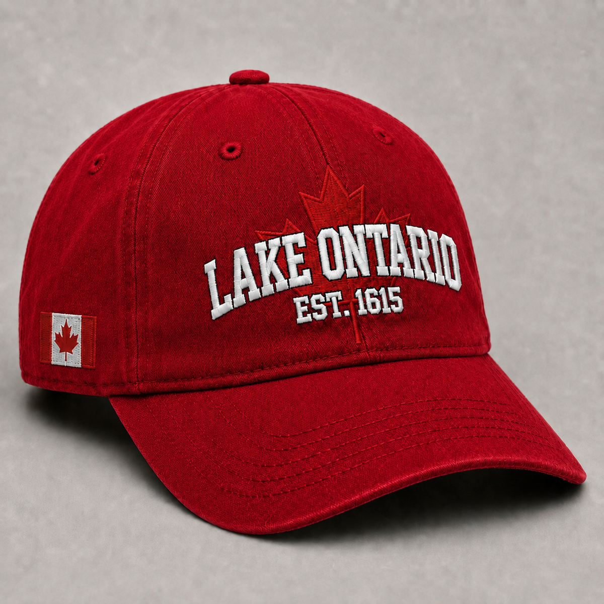 🍁 The Lake Never Leaves You – Lake Ontario Embroidered Cap