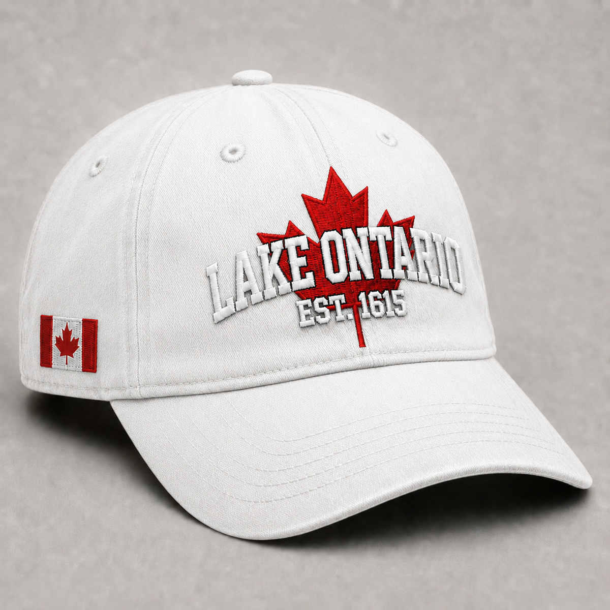 🍁 The Lake Never Leaves You – Lake Ontario Embroidered Cap
