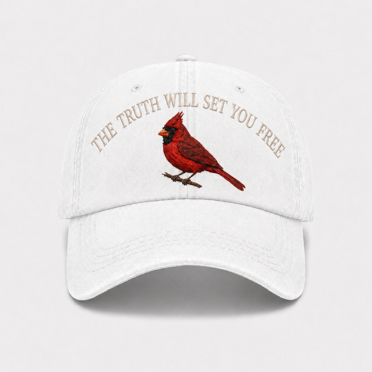 💜 Her Voice Lives On — Cardinal Legacy Embroidered Cap