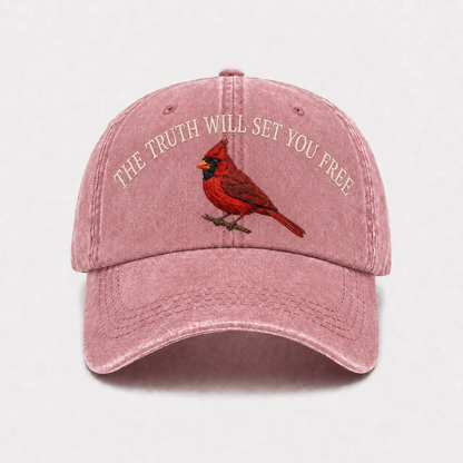💜 Her Voice Lives On — Cardinal Legacy Embroidered Cap