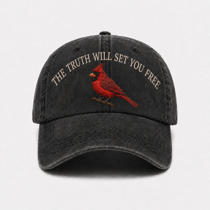 💜 Her Voice Lives On — Cardinal Legacy Embroidered Cap