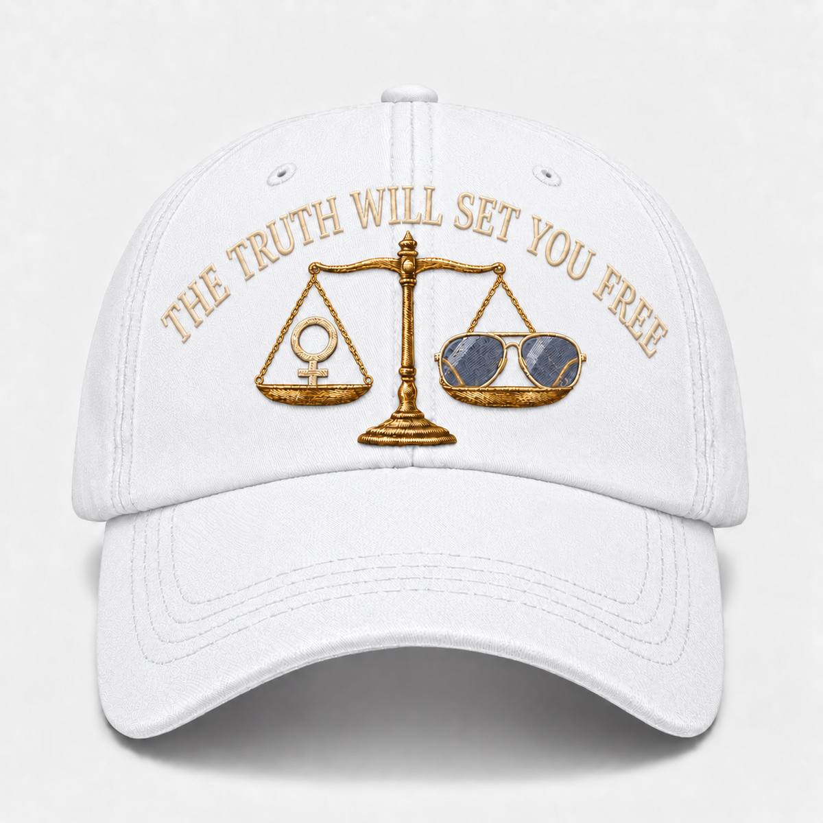 💜 The Truth Will Set You Free Embroidered Cap
