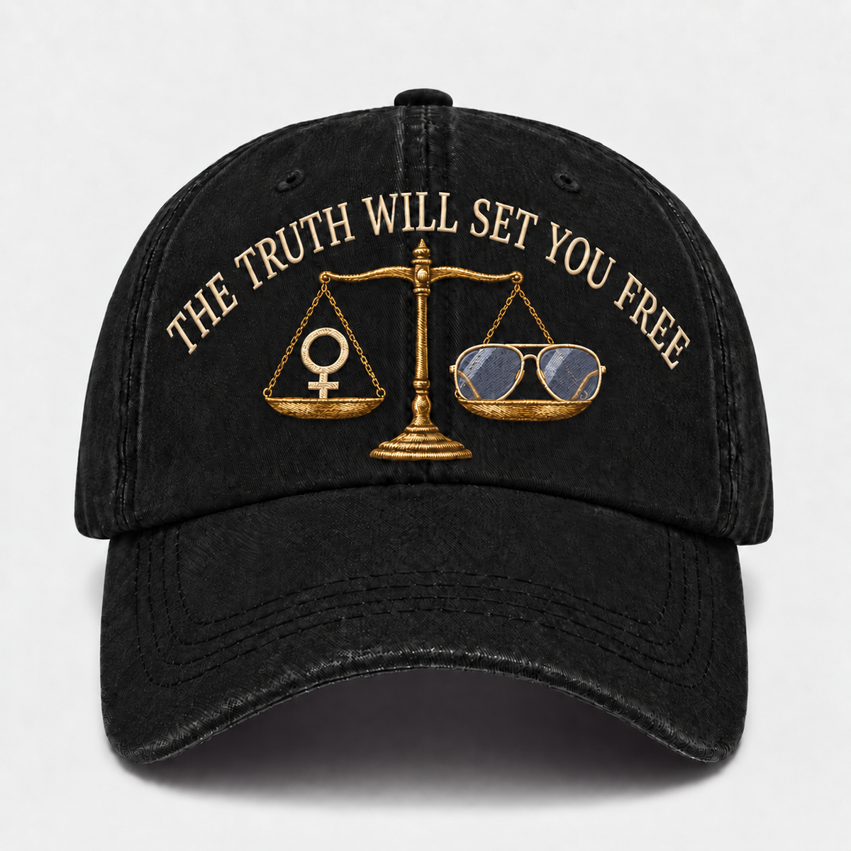 💜 The Truth Will Set You Free Embroidered Cap
