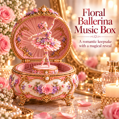 🌸Butterfly Waltz Ballerina Music Box🦋