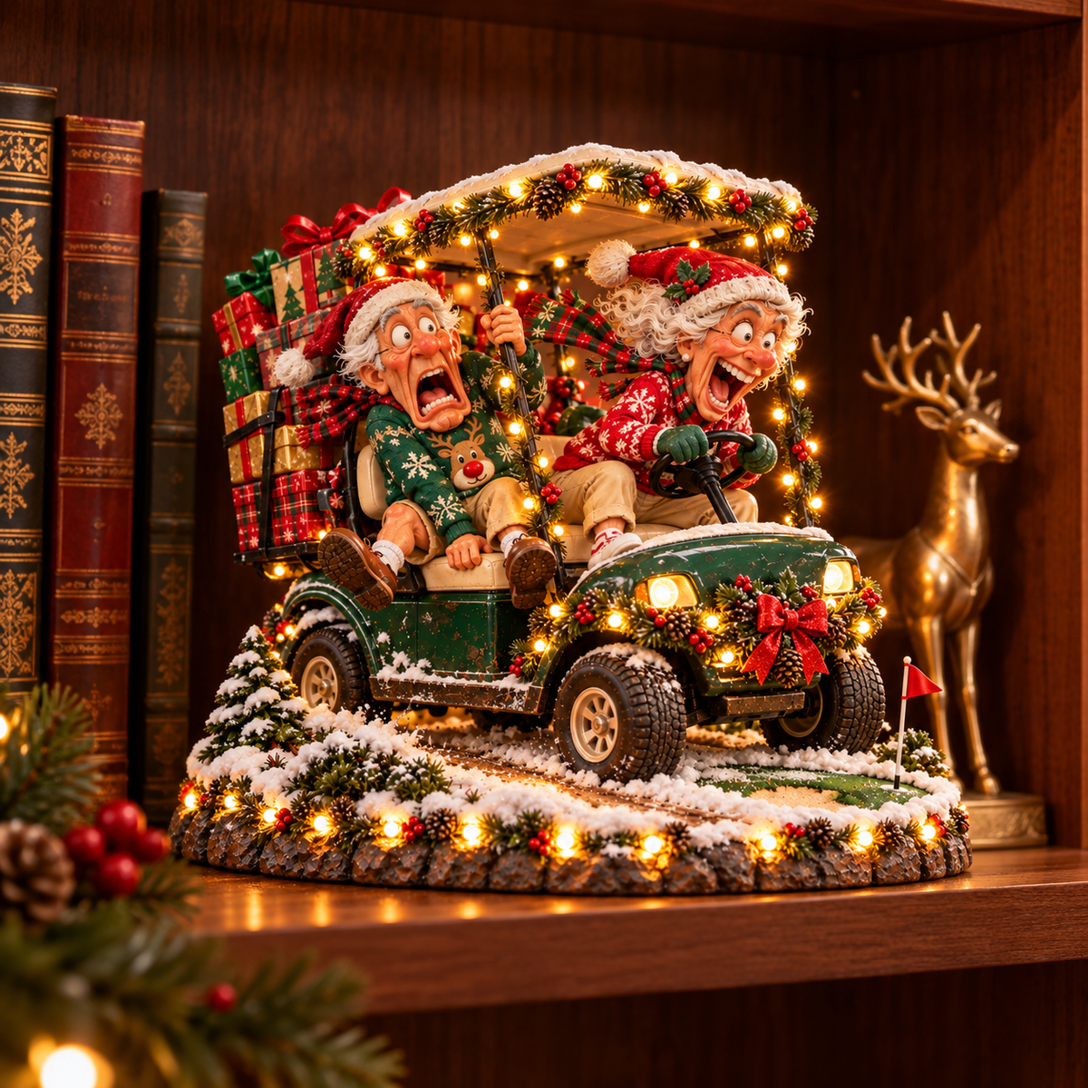🔥😂Christmas Chaos – Grandma & Grandpa’s Wild Ride