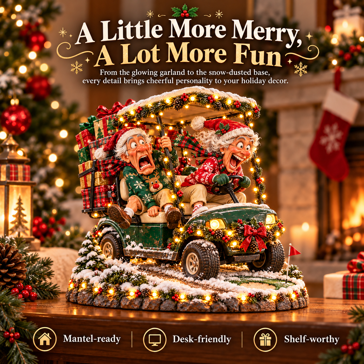 🔥😂Christmas Chaos – Grandma & Grandpa’s Wild Ride