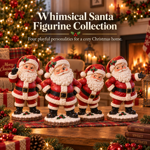 🎅Whimsical Santa Figurine Collection – Choose Your Favorite Personality