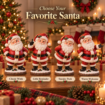 🎅Whimsical Santa Figurine Collection – Choose Your Favorite Personality