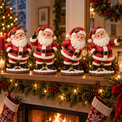 🎅Whimsical Santa Figurine Collection – Choose Your Favorite Personality
