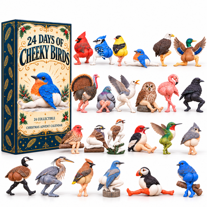 🤣🐦24 Days of Cheeky Birds – 2027 Nestmiro®Hilariously Quirky Bird Advent Calendar