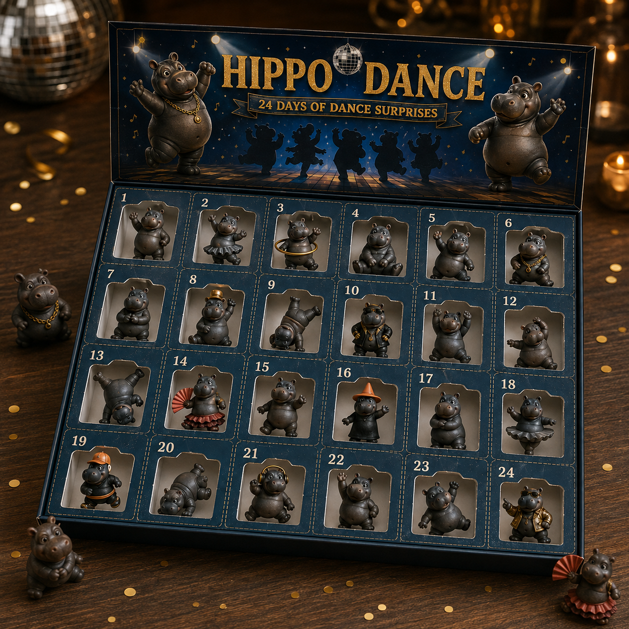 🔥🦛Open, Meet, Collect — The Funniest Hippo Dance Crew Is Waiting!😂💃