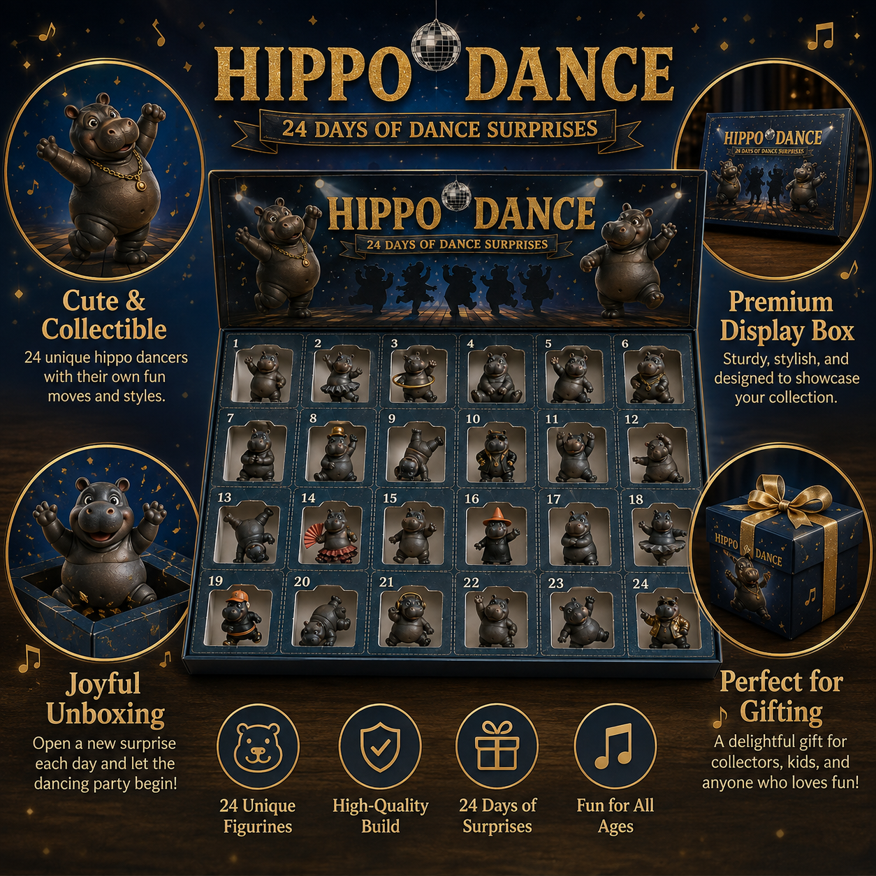 🔥🦛Open, Meet, Collect — The Funniest Hippo Dance Crew Is Waiting!😂💃