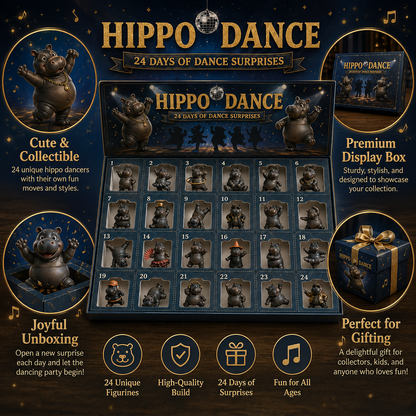🔥🦛Open, Meet, Collect — The Funniest Hippo Dance Crew Is Waiting!😂💃