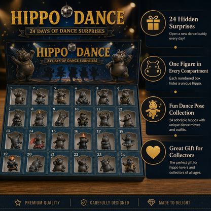 🔥🦛Open, Meet, Collect — The Funniest Hippo Dance Crew Is Waiting!😂💃