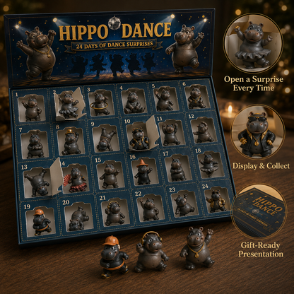 🔥🦛Open, Meet, Collect — The Funniest Hippo Dance Crew Is Waiting!😂💃
