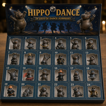 🔥🦛Open, Meet, Collect — The Funniest Hippo Dance Crew Is Waiting!😂💃