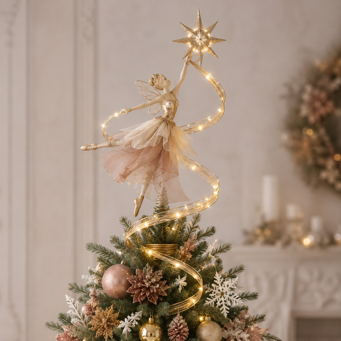Style A Wish Dancer Christmas tree topper