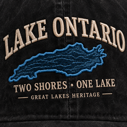 🔥😍Lake Ontario Heritage Cap – Two Shores, One Lake