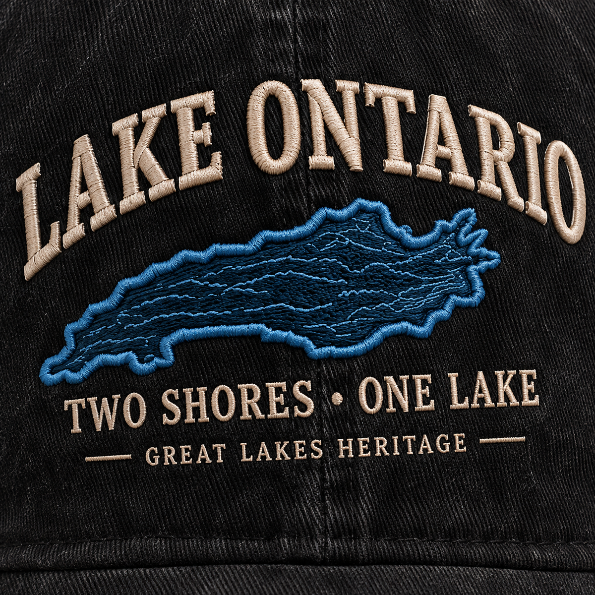 💙Lake Ontario Heritage Cap – Two Shores, One Lake