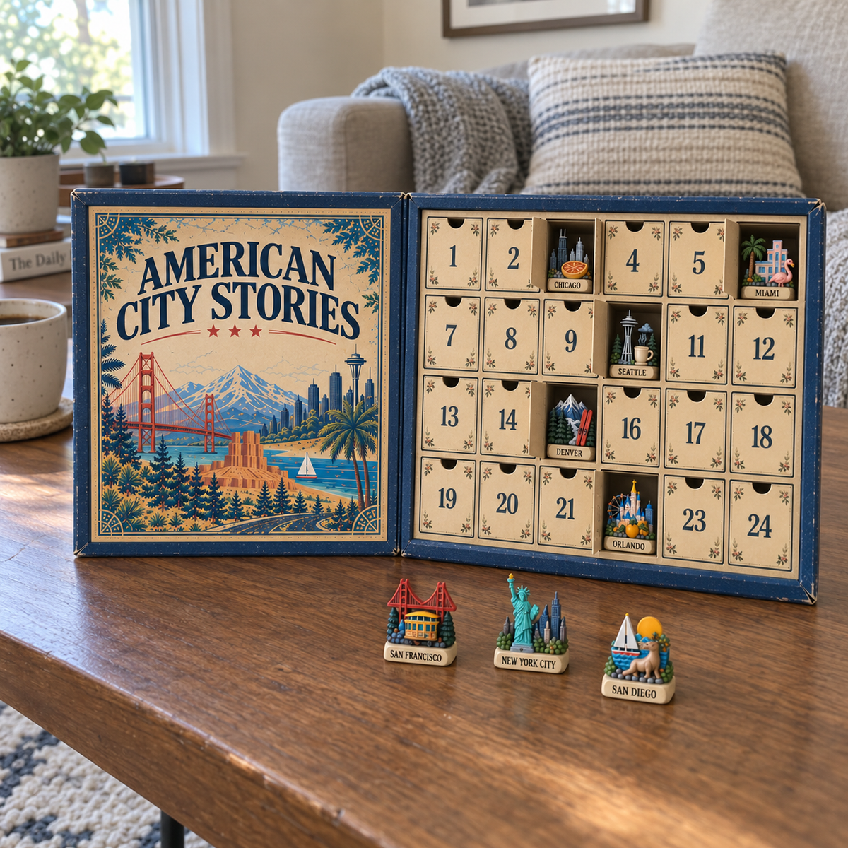 🔥24 Cities, 24 Stories – American City Keepsake Collection