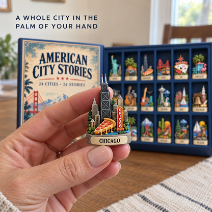 🔥24 Cities, 24 Stories – American City Keepsake Collection