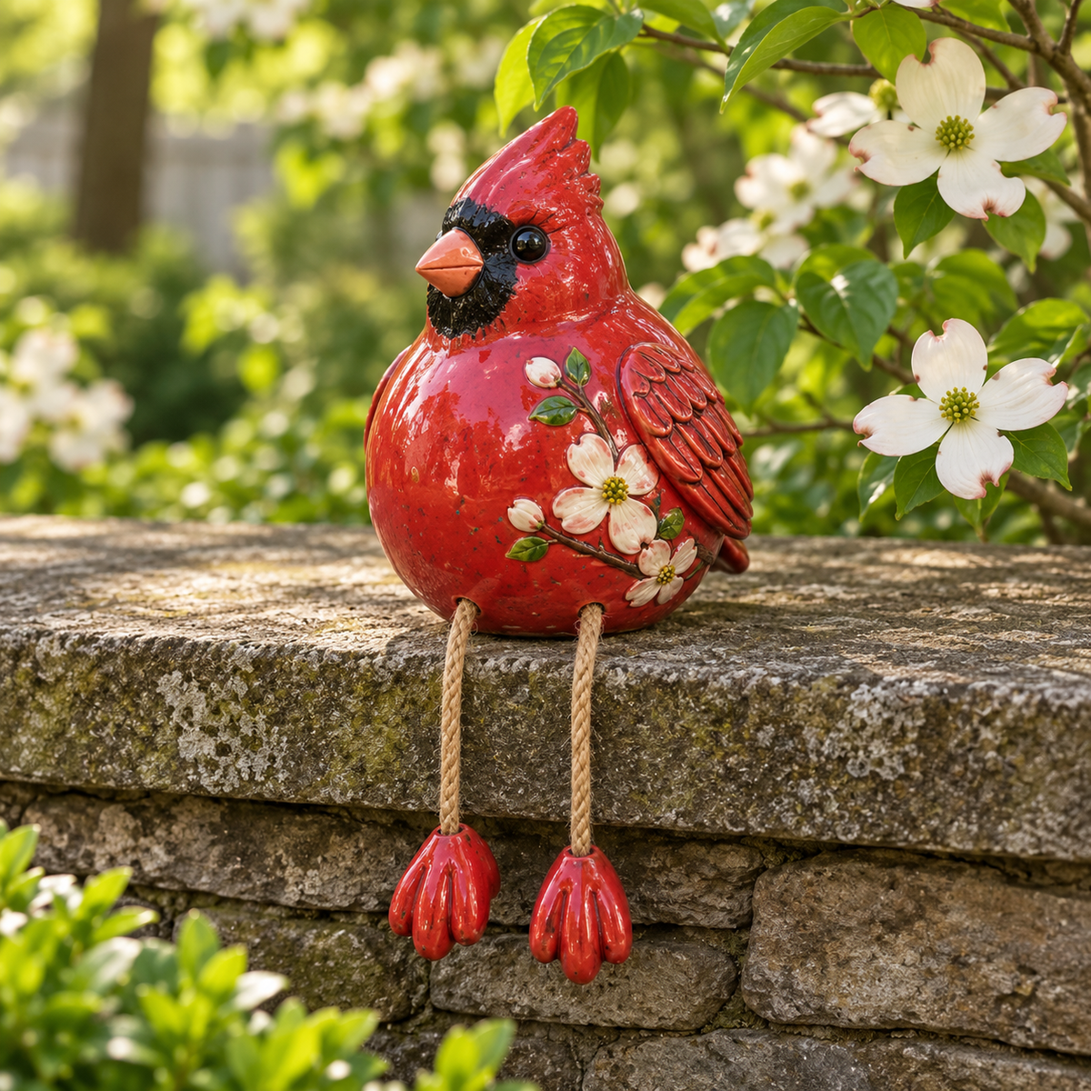 🔥🌸Blooming Garden Pals – Whimsical Dangling Leg Decor