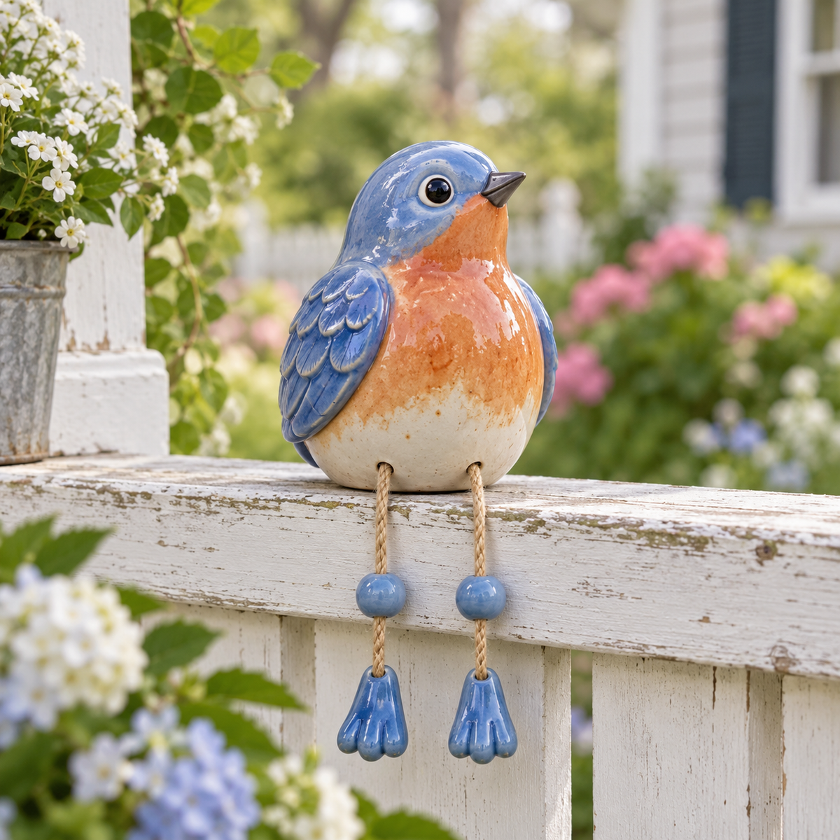 🔥🌸Blooming Garden Pals – Whimsical Dangling Leg Decor