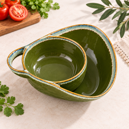 🥣2-in-1 Cereal & Snack Bowl – Keep Every Bite Fresh and Crunchy