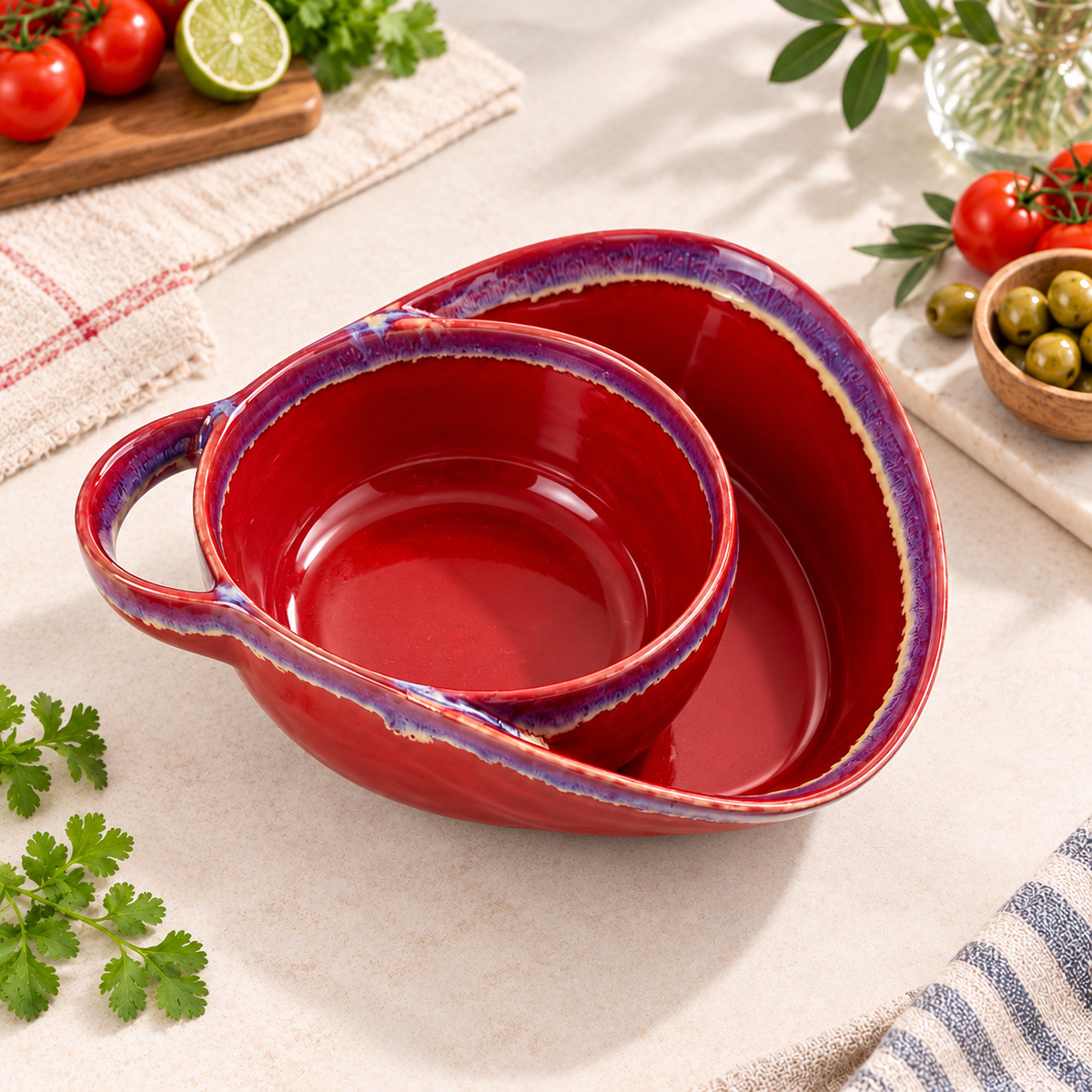 🥣2-in-1 Cereal & Snack Bowl – Keep Every Bite Fresh and Crunchy