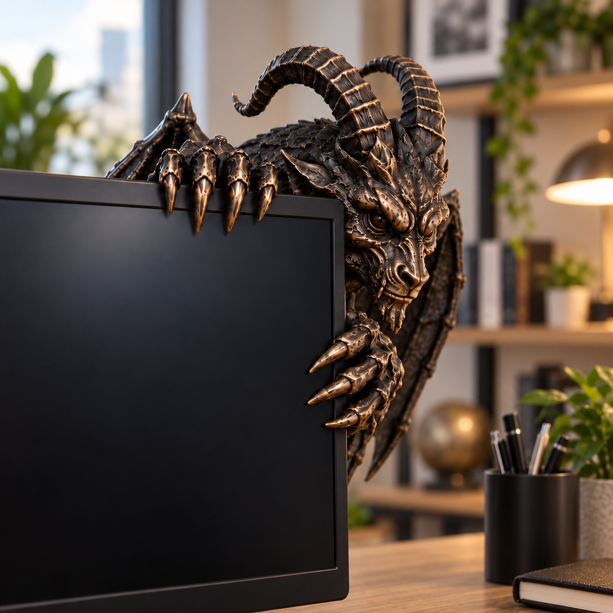 🔥Screen Creepers™ – Fantasy Monitor Decorations