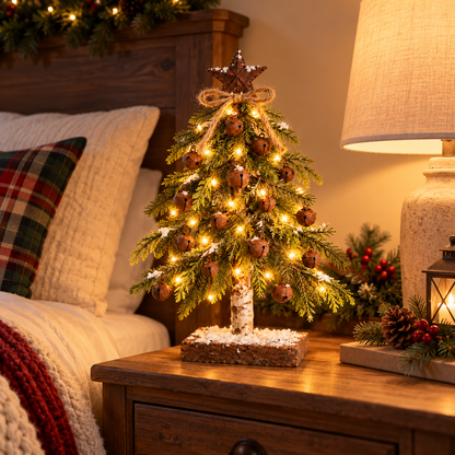 🔥🌲A Christmas to Cherish – Bells & Starlight Tree