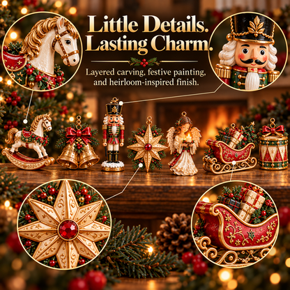 🎄 Christmas Heirloom Collection | 7-Piece Vintage Christmas Garland