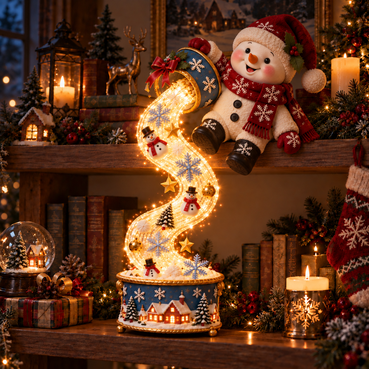 🔥😍Christmas Magic Cascade Shelf Sitter Collection