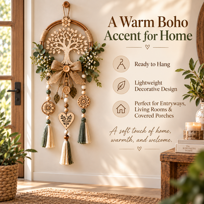 🔥😍Where Love Grows – Boho Tree of Life Decor🌲