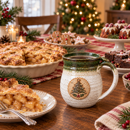 🎄 Cozy Christmas Tree Mug - Larger size!! | 14 ounces